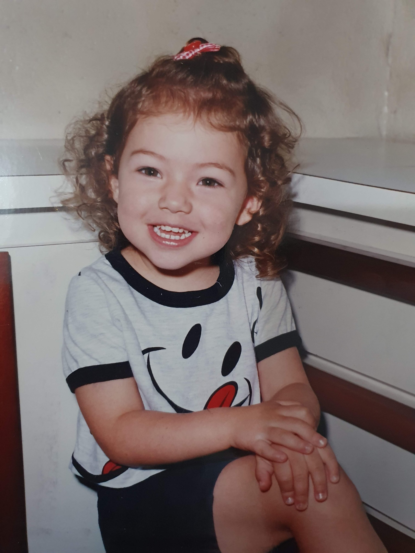 Nicole na infância